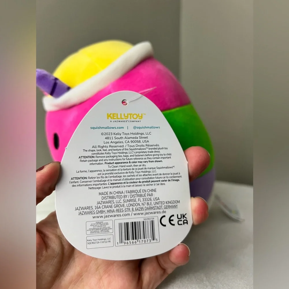 Silver Junk Food Gummy Worms First to Market Squishmallows